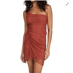 IRO Juney Dress Brick Orange 40 or US 8